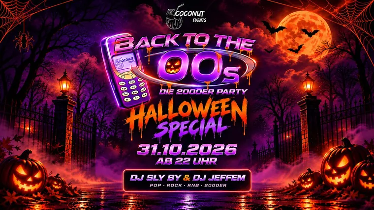 Flyer: Back to the 00s Halloween Party, Luxor