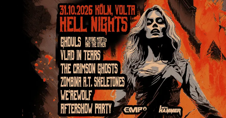 Flyer: Hell Nights on Halloween, Club Volta im Carlswerk