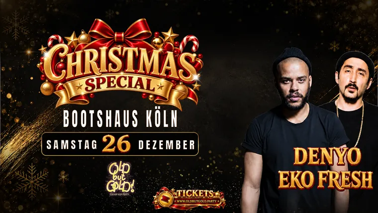 Flyer: Old but Gold Christmas Special, Bootshaus