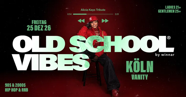 Flyer: Old School Vibes, Vanity Club