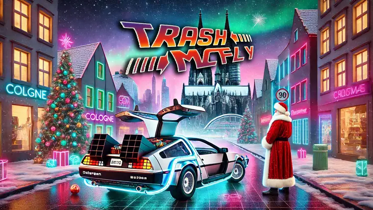 Flyer: Trash McFly Christmas Edition, Herbrand’s